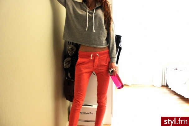 Dresowe Spodnie Moda