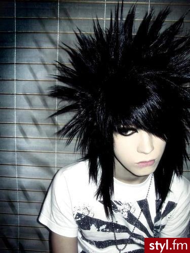 EMO Alternatywne Średnie Fryzury