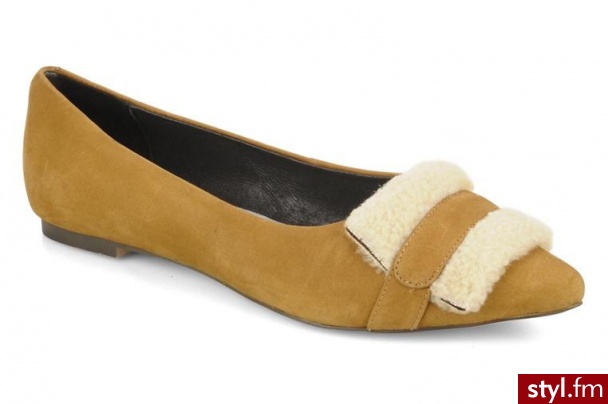 JB MARTIN BALERINKI ZANIA BY JB MARTIN (Beżowy) - Balerinki Buty Moda