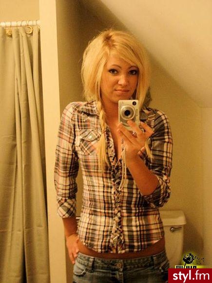 Blond Upięcie Proste Na co dzień Średnie Fryzury