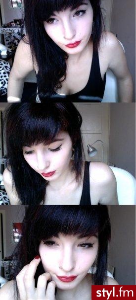 Średnie Fryzury