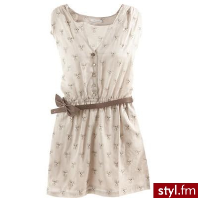 SHORT VNECK FL DRESS - Sessun - Polyvore. Pobrano ze strony: http://www.polyvore.com/short_vneck_fl_dress/thing?id=18677483 - Pozostałe Ciuchy Moda