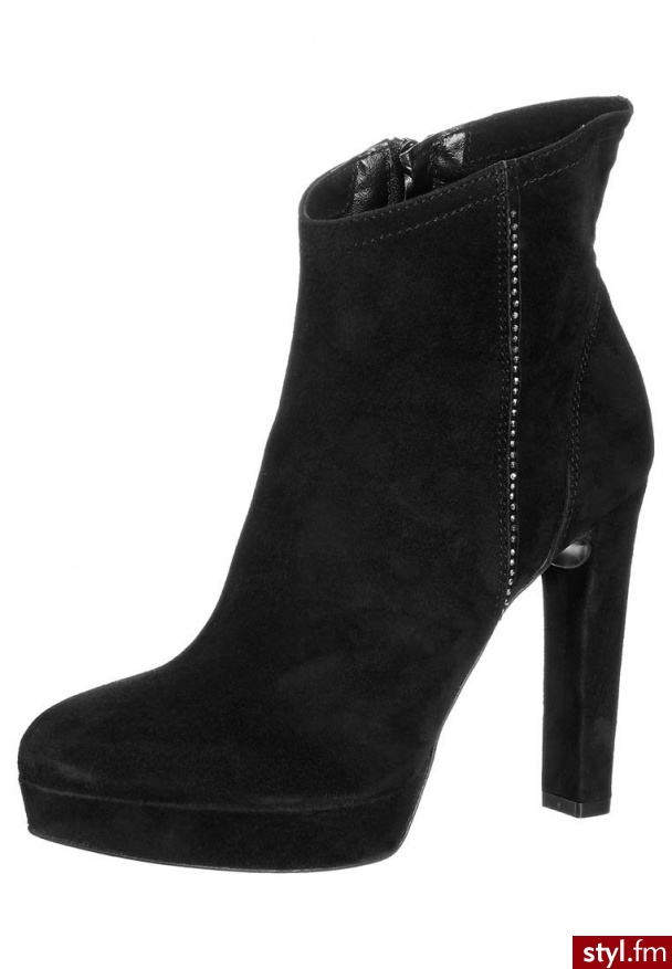 Mai Piu Senza Botki na obcasie czarny (274154) - Botki Buty Moda