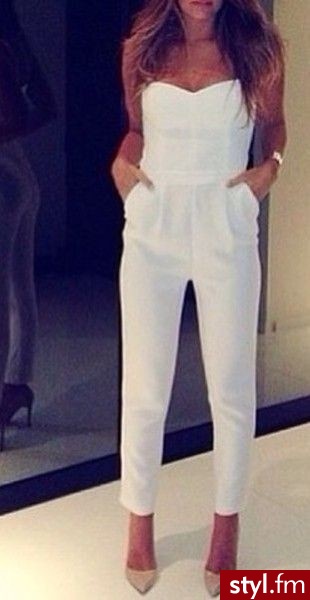 Kombinezony Spodnie Moda