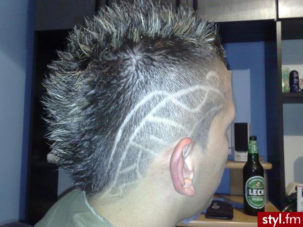 ... - Punk Rock Alternatywne Średnie Fryzury