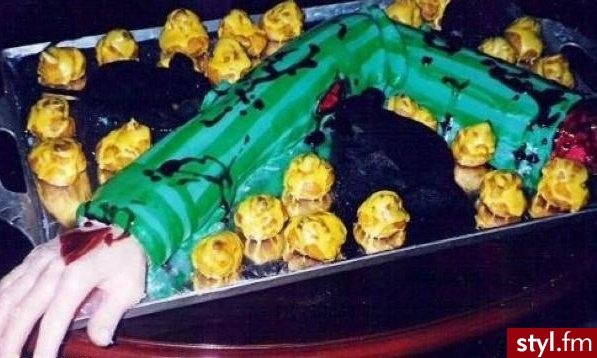 Tort na Halloween. - Misz-masz