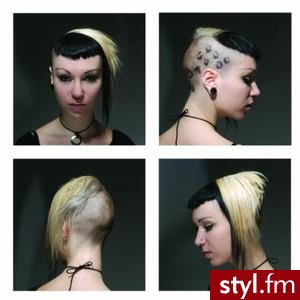 Punk Rock Alternatywne Średnie Fryzury