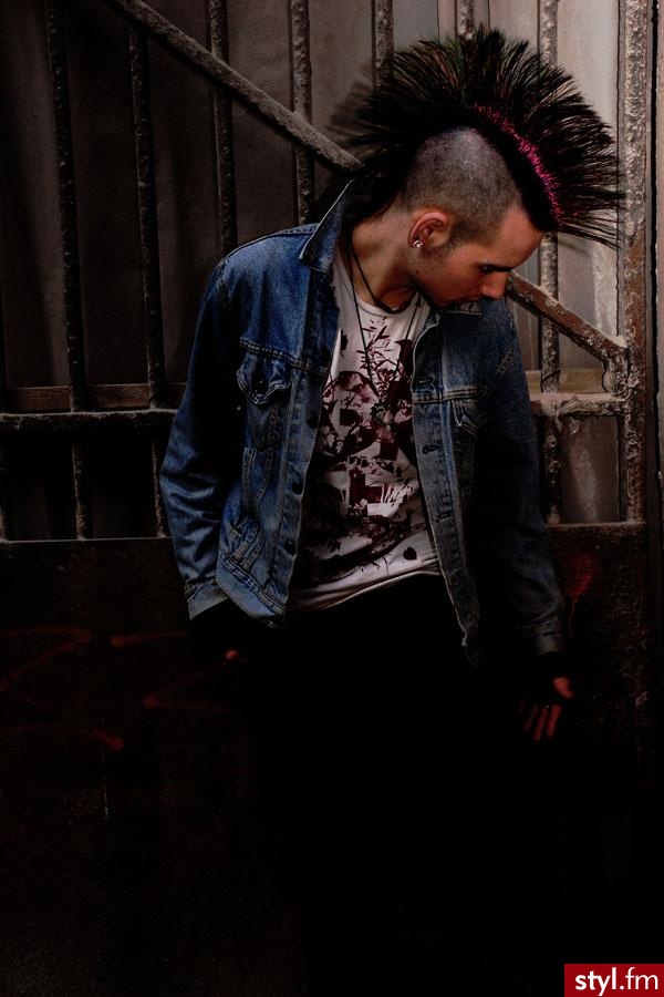 Punk Rock Alternatywne Średnie Fryzury