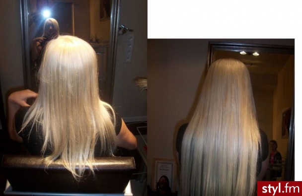 Blond Rozpuszczone Proste Na co dzień Długie Fryzury