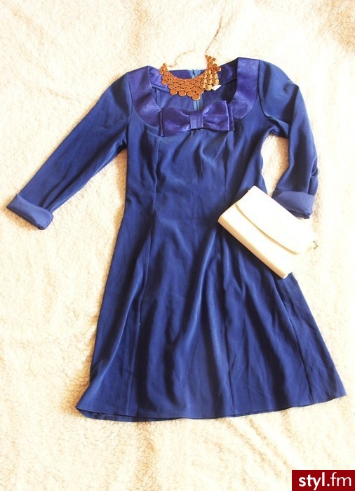 http://www.vinted.pl/kobiety/krotkie-sukienki/1765447-sukienka-z-kokarda - Dzienne Sukienki Moda