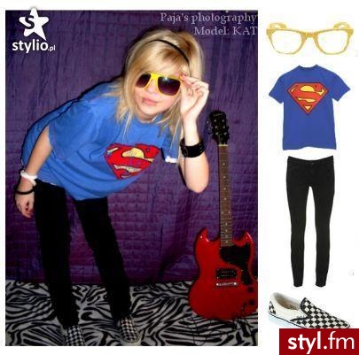 Okulary- Glovestar
Bluzka- SecondHand
Slip-on'y- VANS
Rurki- H&M - Moda uliczna Inne Moda