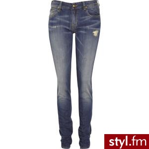 Mid-rise distressed skinny jeans - R13 - Polyvore. Pobrano ze strony: http://www.polyvore.com/mid-rise_distressed_skinny_jeans/thing?id=23200992 - Pozostałe Ciuchy Moda