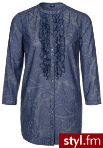 Bogner Jeans LIOBA Tunika niebieski (1968-3326) - Tuniki Ciuchy Moda