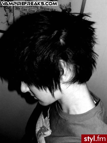 EMO Alternatywne Średnie Fryzury