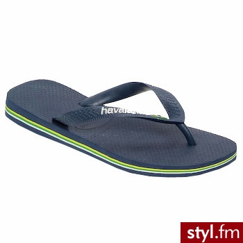 Havaianas Japonki BRASIL LOGO MARINE - Klapki Buty Moda