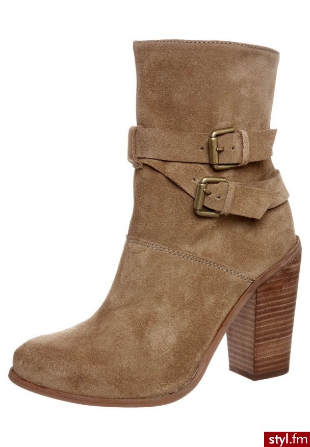 zign Botki beżowy (zz0213-20) - Botki Buty Moda