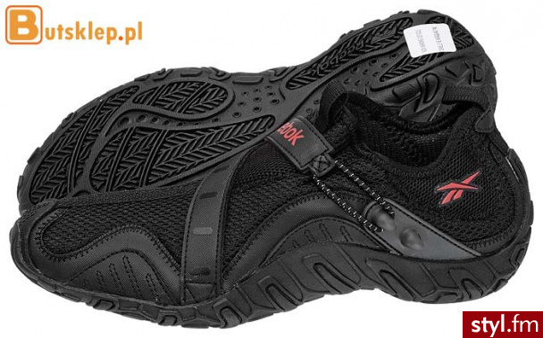 Reebok Buty Loknesock IV (V45841) Czarny Sportowe - Sportowe Buty Moda