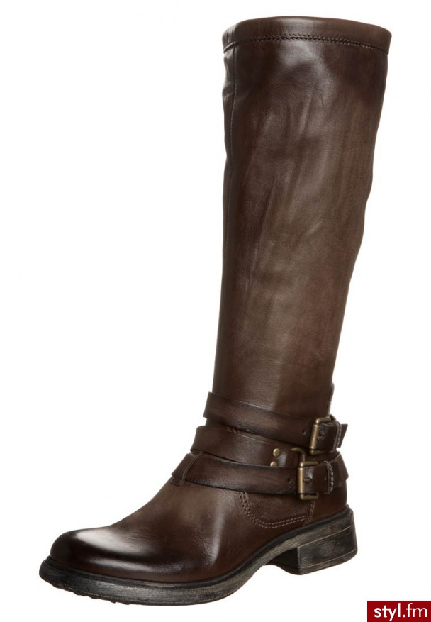 MJUS Kozaki brązowy (605314-3010) - Kozaki Buty Moda