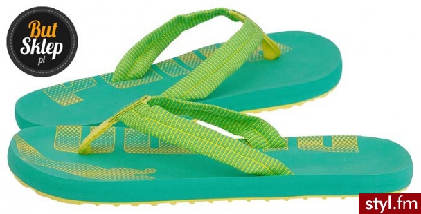 PUMA BUTY EPIC FLIP STRIPES WOMEN (354558-03) - Klapki Buty Moda