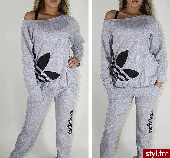 Dresowe Spodnie Moda