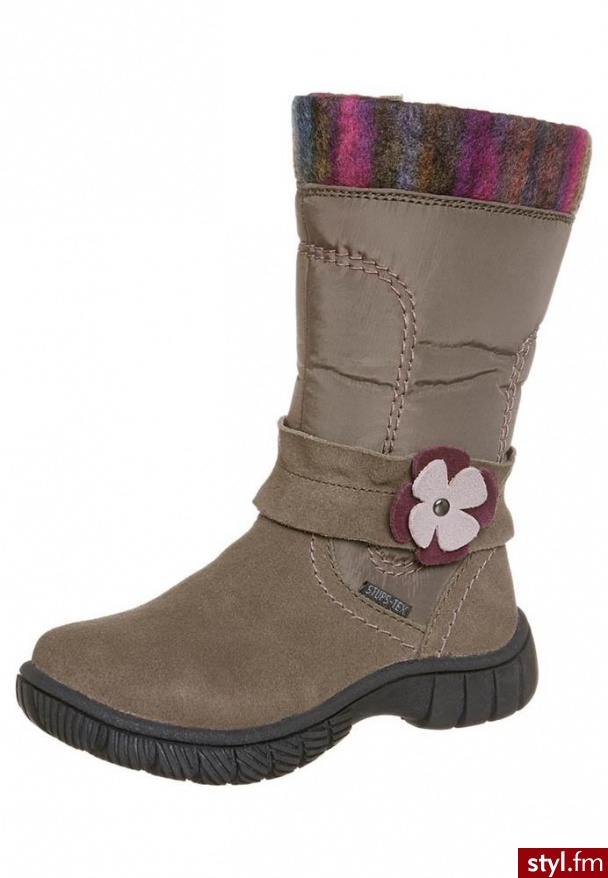 STUPS Kozaki brązowy (364 149) - Kozaki Buty Moda