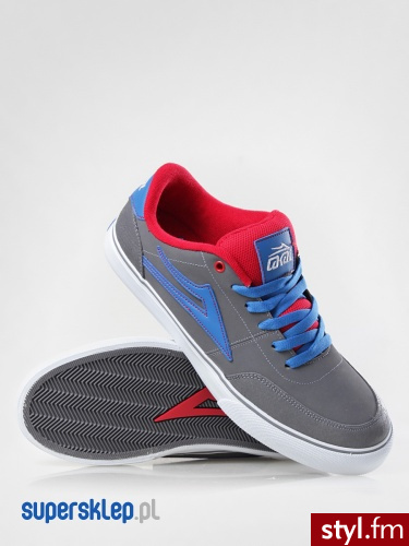 Lakai Buty Encino (gry/blu nubuck) 41 Skate Odcienie szarości i srebra - Pozostałe Buty Moda
