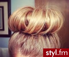 Blond Kok Proste Na co dzień Średnie Fryzury