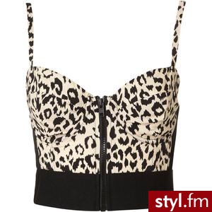 Gorset/ Bralet z TopShop'u - Gorsety Bielizna Moda