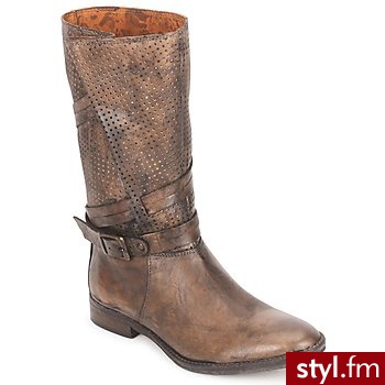 Catarina Martins BUTY MADRYN TAUPE - Kozaki Buty Moda