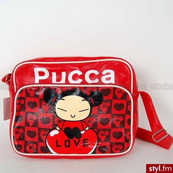 Torba Pucca. Jeżeli owe zdjęcie znajduje się w galerii proszę dać mi znać. Najpierw sprawdź czy tamto nie znajduje się czasem krócej. ^^ - Pozostałe Torebki Moda