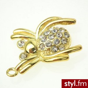 H-S-CHARM 45 srebro 925  pozłacane - Wisiorki Biżuteria Moda