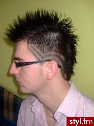 Punk Rock Alternatywne Średnie Fryzury