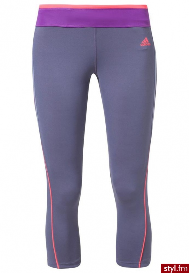 adidas Performance AKTIV 3/4 TIGHT Rajstopy szary (G82103) - Leginsy Spodnie Moda