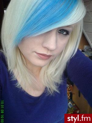 Średnie Fryzury
