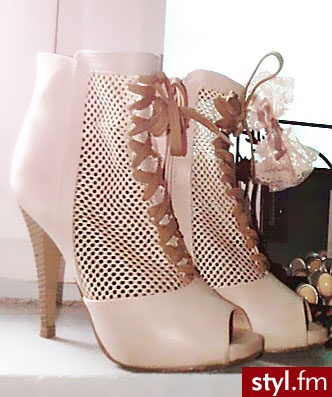 retro - Botki Buty Moda