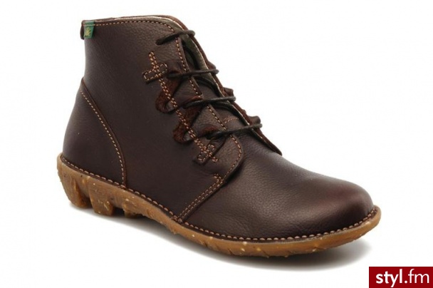 El Naturalista PÓŁBUTY I BOTKI SAVIA N°005 BY EL NATURALISTA (Brązowy) - Botki Buty Moda