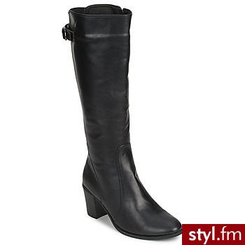 Moony Mood Buty Black - Kozaki Buty Moda