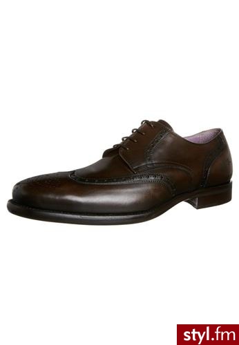 BKR ERY Oksfordki brązowy (B844) - Pozostałe Buty Moda