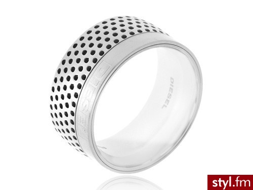 PIERŚCIONEK DIESEL  DX0250040515 21 MM - Pierścionki Biżuteria Moda