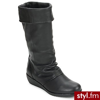 KMB BUTY CHERYL Black - Kozaki Buty Moda