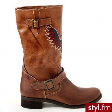 Venezia KOZAKI 136 SAV CUOIO - Kozaki Buty Moda