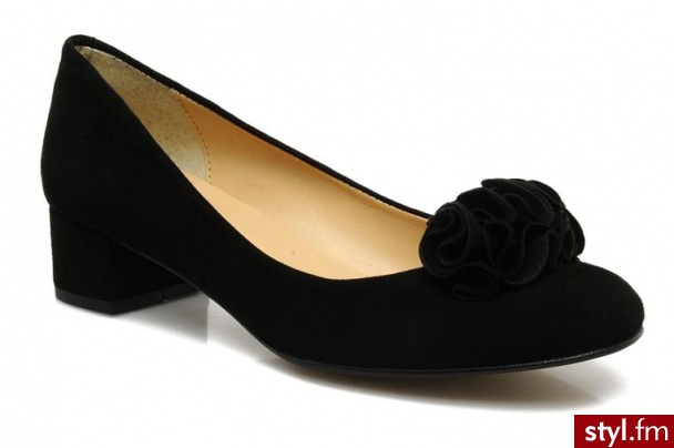Valensi BALERINKI VAKI BY VALENSI (Czarny) - Balerinki Buty Moda