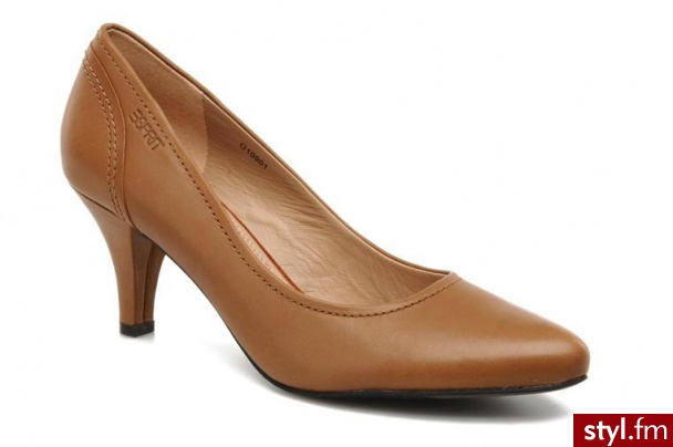 Esprit CZÓŁENKA DULCE PUMP BY ESPRIT (Brązowy) - Czółenka Buty Moda