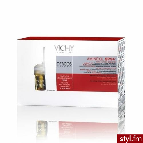 Vichy DERCOS Ampułki zapobiegające wypadaniu włosów dla kobiet 12 x 6 ml - Bransoletki Biżuteria Moda