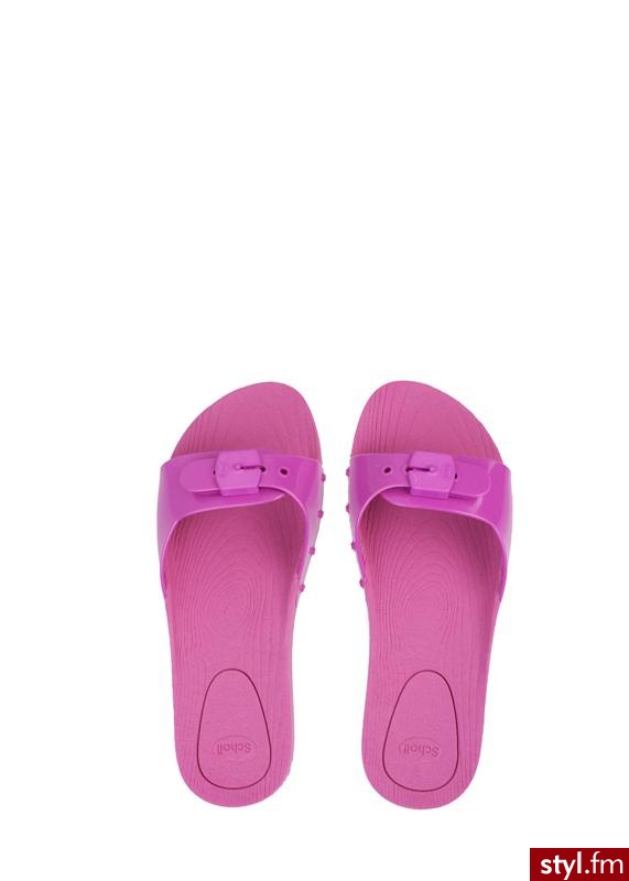 Klapki POP różowy - Klapki Buty Moda
