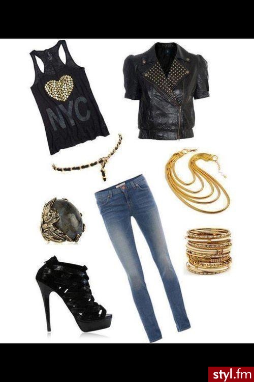 Jeansy Spodnie Moda