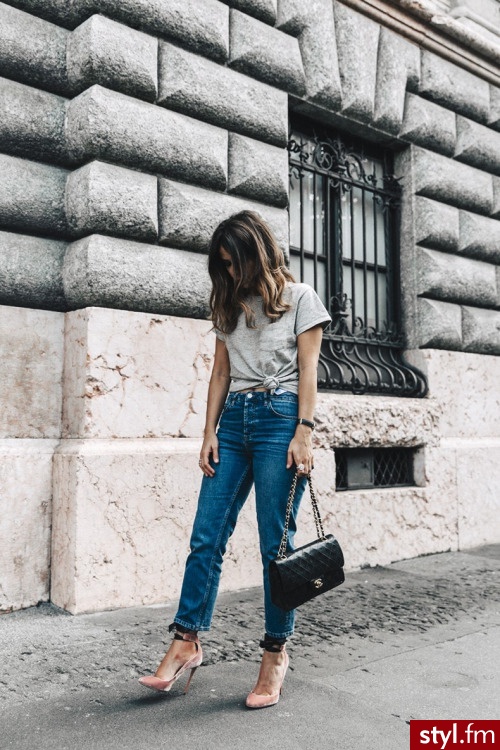 Jeansy Spodnie Moda