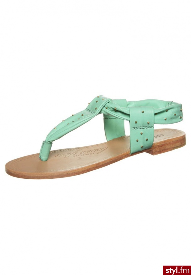 Crick It FIELDING Japonki turkusowy - Klapki Buty Moda