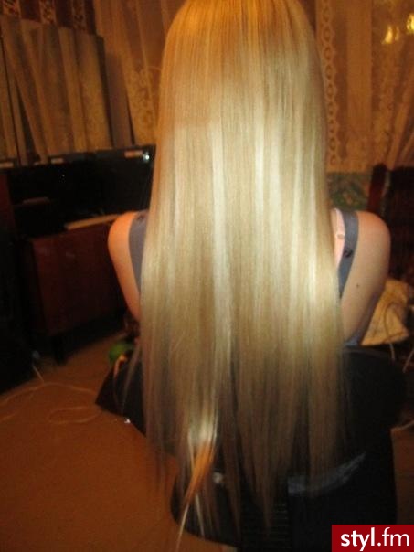Blond Rozpuszczone Proste Na co dzień Długie Fryzury