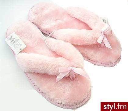Pluszowe japonki. - Pozostałe Buty Moda